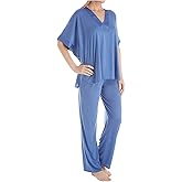 N Natori Women's Congo Pj Sleepwear, Azure Blue, Large