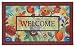 Mohawk Home Doorscapes Stain Glass Flowers All All Weather Rubber Durable Non Slip Entry Way Indoor/Outdoor Welcome Door Mat, 18 x 30 Inch,