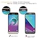 [2-PACK] Galaxy J3 (2016) Screen Protector, SPARIN [Tempered Glass] [Bubble Free] Protector for Samsung Galaxy J3 / J3 Nova / Galaxy Sky / J3 V, Not for Galaxy J3 Emerge / J3 Prime (2017 Release)