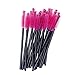 Disposable Eyelash Eye Lash Makeup Brush Mascara Wands Applicator Makeup Kits (100PCS Pink)