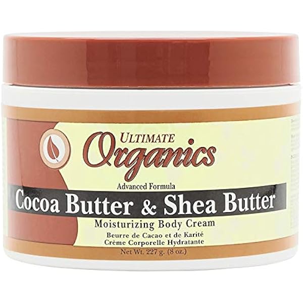 ultimate organics cocoa and shea butter