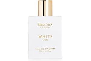 BELLA VITA LUXURY BellaVita Luxury White OUD Unisex Perfume 100Ml | Premium Arabic Men and Women Perfumes | Notes of Artemisia, Musk, Oud Vetiver and Freesias | Exquisite Unisex Arabian Perfume for Women & Men