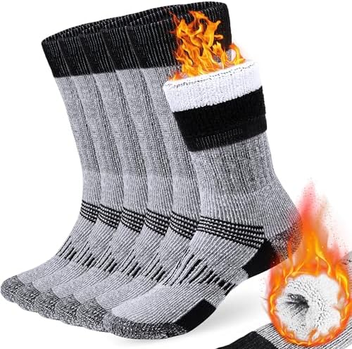 COZIA Wool Socks 80% Merino Menââ‚¬â„¢s and Womenââ‚¬â„¢s Warm