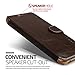Galaxy S6 Edge Plus Case, Verus [Layered Dandy][Coffee Brown] - [Premium Leather Wallet][Slim Fit] For Samsung S6 Edge+