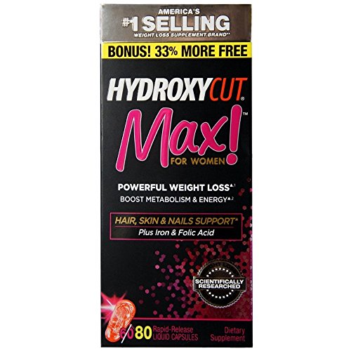 HYDROXYCUT Pro Clinical Max! for Women Weight Loss 80 ea HYDROXYCUT Pro Clinical Max! for Women Weight Loss 80 ea