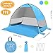 SLB Pop Up Beach Tent, Sun Shelter Shade Easy Up Portable Anti UV Cabana Beach Umbrella for Outdoor 3 or 4 Person