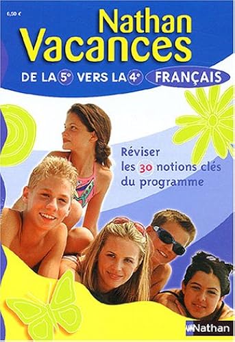 Download Nathan vacances : Français, de la 5e vers la 4e PDF