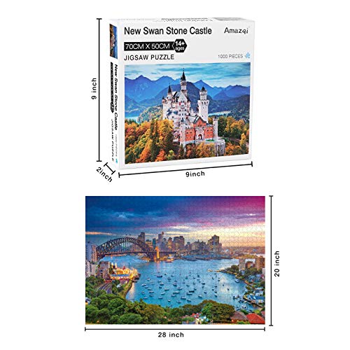 Jigsaw Puzzles 1000 Pieces for Adults, Difficult Hard Jigsaw Puzzles