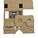 3Csmart Google Cardboard,3D Glasses VR Virtual Reality DIY Kit VR Headset for 3D Movies and Games Compatible with Android Smartphone Up to 3.5