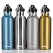 25 Oz Hydro Stainless Steel Flask Vacuum Water Bottle Non-Rusty Double Wall Insulated Thermos, Sports Hike Travel, Leak Proof Bottle, BPA Free, Sport lid-Blue