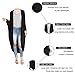 Women's Long Sleeve Open Front Maxi Duster Cardigan Sweater Kimono Coat,Spring Summer Sweaters for Women Black