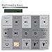Wireless Gaming Keyboard and Mouse Combo White LED Backlit Ultra-Thin Rechargeable Keyboard and Soundless Mouse with Ergonomic Waterproof Dustproof Lage Mouse Pad for PS4,Xbox One,Desktop,PC