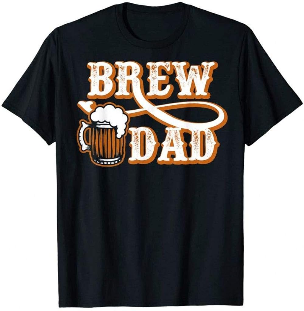 GetHere b BrewDadBeerMakerHomeBrewingFatherTShirt