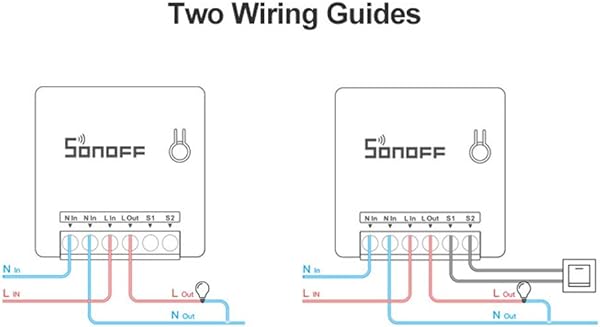 Sonoff MINI R2 Interruptor inteligente inalmbrico WiFi para Casa InteligenteFunciona con Alexa Google Home Assistant