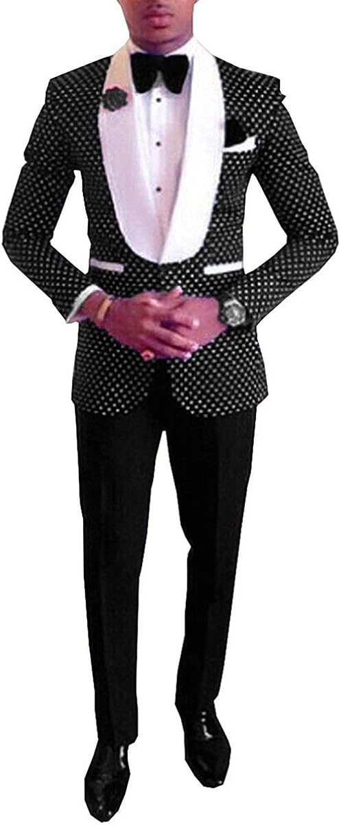 polka dot suit