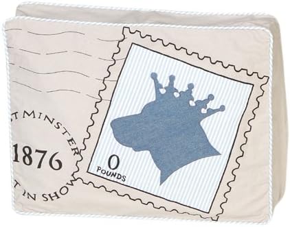 Unleashed Life Royal Post Collection British Mail Inspired Dog Bed, Small