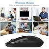 TECKNET-Slim-Wireless-Mouse-24G-USB-Cordless-Mouse-For-Laptop-PC-Computer-Windows-Mac-Linux-Vista-Macbook-Nano-Receiver-18-Month-Battery-Life-Extra-Long-Range TECKNET Wireless Mouse, Computer Mouse for Laptop PC Desktop, Mice with 3200 DPI Optical Tracking, 18 Month Battery Life…