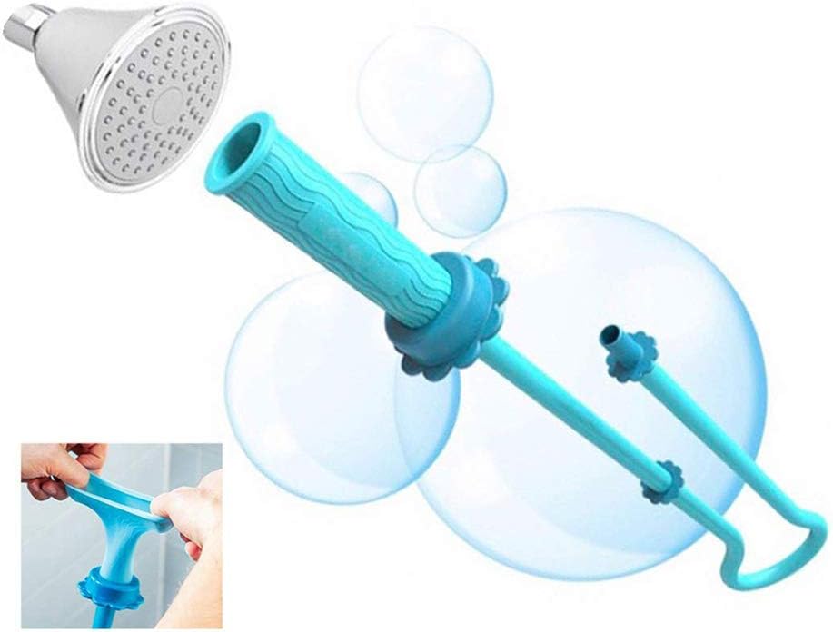 Queta Slip-on Dog Wash Hose Attachment. Pet Shower Sprayer for Showerhead and Sink. Handheld Rinser for Bathing Dogs. Fits Most Faucets. Universal 5 Foot Hose