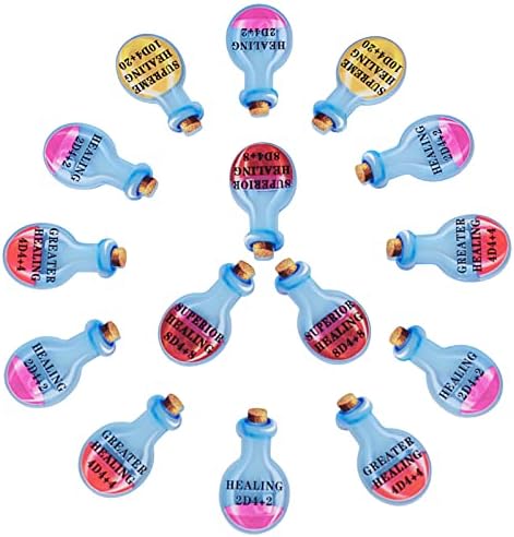 Healing Potion Tokens Acrylic Set of 15 DND Accessories for Dungeons ...