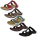 Orthaheel Womens Albany Jeweled Slide Sandal Shoes