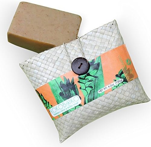 KOKOBOKO - Natural Turmeric and Coconut Oil Soap Shampoo Bar Set - 3 x 4.2 Ounce- Use on Body, Face, Hair I Handmade, Vegan For All Skin Types, Men, Woman, Baby, Kids with FREE Natural Gift Bag