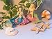 13 Piece Garden Fairy Kit – Mermaids Miniature Resin Figurines with Accessories, Decorative Spring Flower Garden Ornaments for Outdoor, Lawn, and Home Decoration