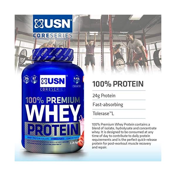 USN-100-Whey-Vanilla-908-g-Premium-Whey-Protein-Whey-Isolate-Protein-Powder-Blend-for-Muscle-Building-Maintenance USN 100% Whey Vanilla 908 g: Premium Whey Protein Whey Isolate Protein Powder Blend for Muscle Building & Maintenance