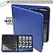 12-Pocket Z-Folio LX Trading Card Albums, Blue