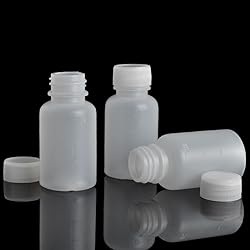 Bezall 50Pcs 30ml 1oz PE Plastic Empty Small Mouth
