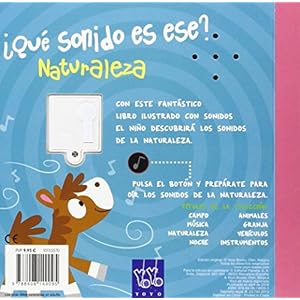 Naturaleza: Libro con sonidos