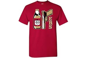 XTREME APPARREL Purdy Relevant San Francisco Men's T-Shirt for Football Fans