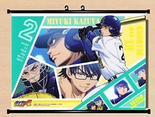 ACE of Diamond Wall Scroll Poster Cosplay 23.6x17.7 in ches-929