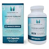 Thyroid Health Club Advanced Thyroid Support Formula with Iodine and L-Tyrosine (120 Capsules)