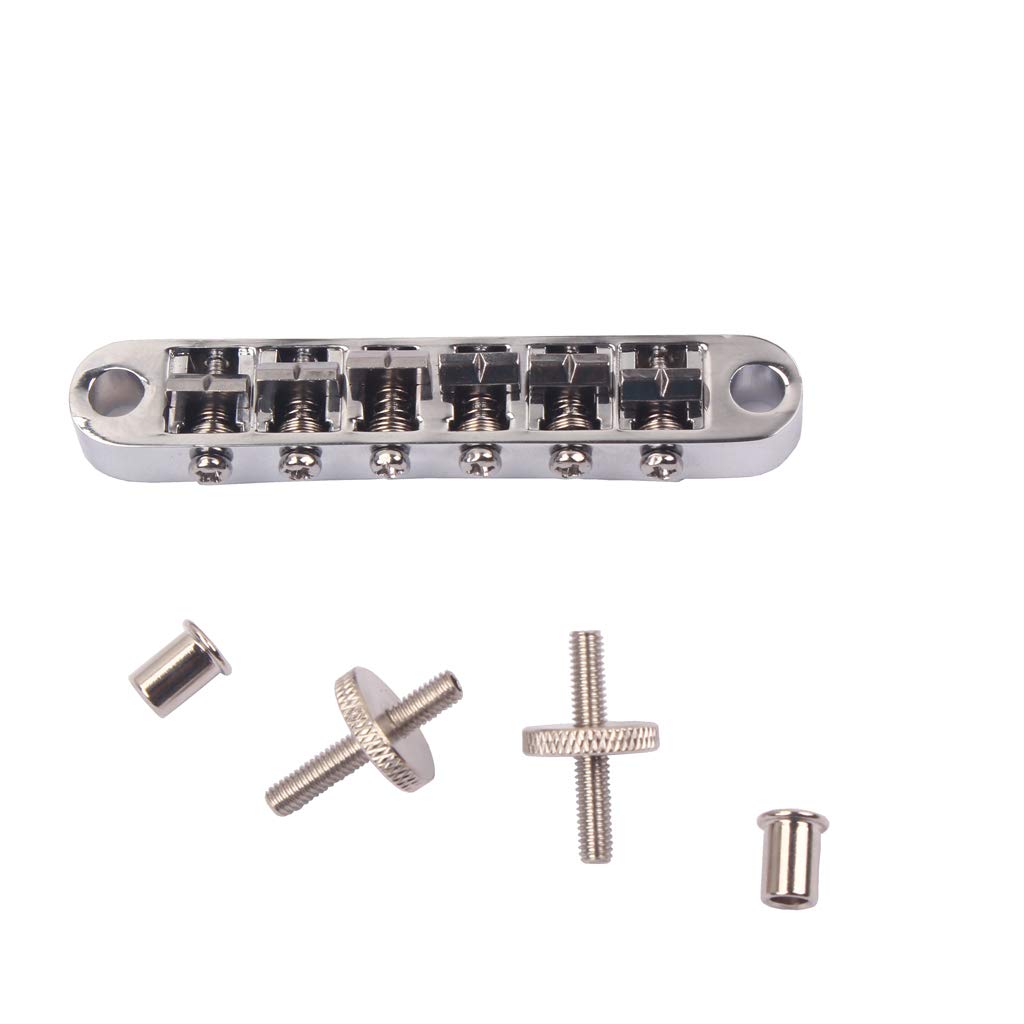 Alnicov Tune o Matic TOM Nashville bridge for guitars - Chrome