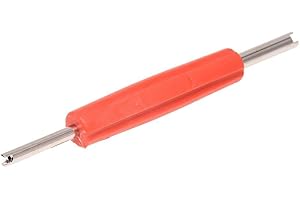 Cars Bikes Red Reusable Plastic Grip Tyre Valve Core Remover Removal Tool Key Attractive Design