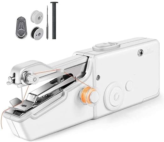 IMPREX Handheld Sewing Machine, Portable Mini Electric Cordless Sewing Machine for kids