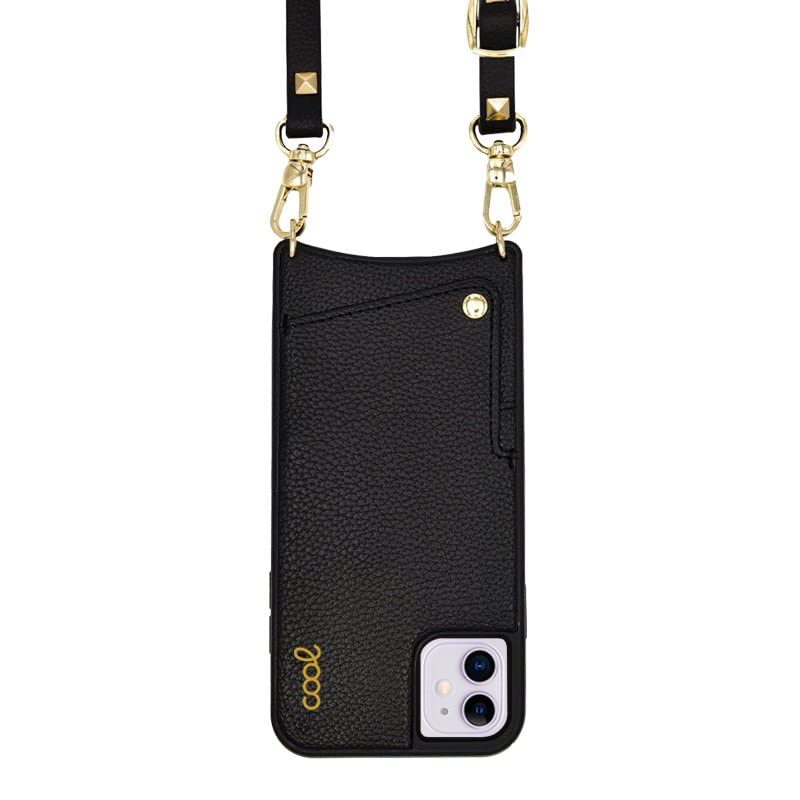 Cool Case for iPhone 11 Strap Pop-Rock Black