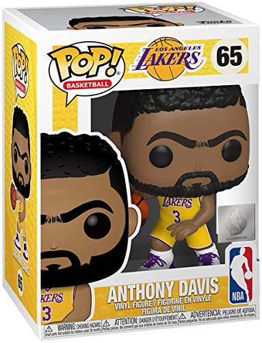 Pop NBA Lakers Anthony Davis Vinyl Figure - Top Funko