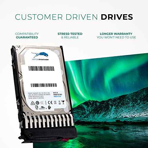 1 TB 7.2K RPM 512e SAS 12Gb/s 128MB Cache 2.5-Inch HDD for HP Proliant Servers | Enterprise Hard Drive in G7 Tray Compatible with 605832-002 605835-B21 606020-001 MM1000FBFVR - Thumbnail 2