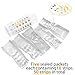 Milliard 50 Count 5 in 1 Spa and Pool Water Test Strips/Kit, Essential for Maintaining Water Chemistry – Easy, Quick and Efficient