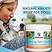 Natural Jack Organic 120 Anxiety Calming Treats for Dogs- Anxiety Relief for Your Dog in the Form of a Delicious Treat- Organic, Made in the USA