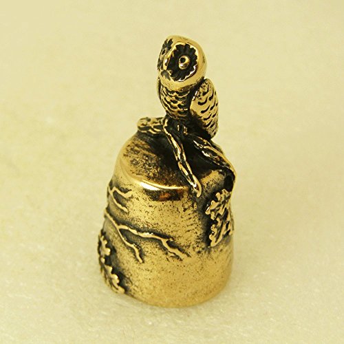 image for craftilus Thimble With Owl, Bronze
