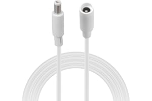 Waterproof DC5.5x2.1mm Power Extension Wire 36W Copper Conductors Cord Line for LED Strips CCTV Cameras