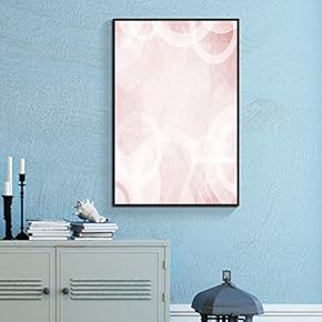 Floating Framed for Living Room Bedroom Abstract Geometric...