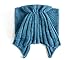 AmyHomie Mermaid Tail Blanket, Soft Crochet Sleeping Blanket for Kids Adults, Mermaid Gift for Girls(Blue,Kids)