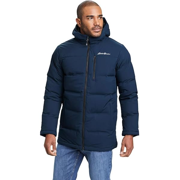 Eddie Bauer Men's Everson Down Jacket, Indigo, XX-Large at Amazon