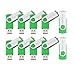 Kootion Custom 20pcs 1GB USB Flash Drive 4 GB Thumb Drives Custom-Logo Memory Stick Swivel Pen Drive