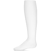 MeMoi Girls Prism Textured Microfiber Opaque Tights
