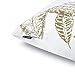 Phantoscope HANTOSCOPE Decorative Set of 2 New Living Series Falling Leaves Coffee Throw Pillow Case Cushion Cover 18