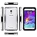Galaxy Note 4 Waterproof Case, iThrough Waterproof, Dust Proof, Snow Proof, Shock Proof Case with Touched Transparent Screen Protector, Waterproof Protection up to 20ft, Heavy Duty Protective Carrying Cover Case for Samsung Galaxy Note 4 (Black)